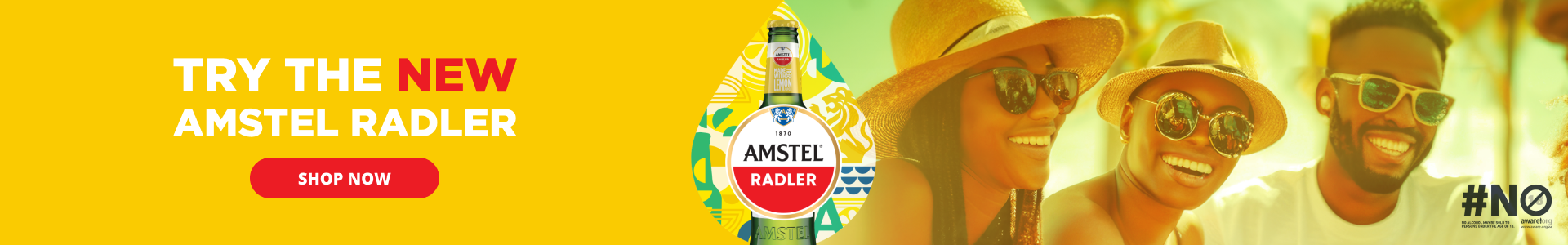 Shop the NEW Amstel Radler 